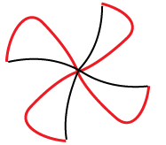 How to draw a Shamrock, Four Leaf Clover step 3